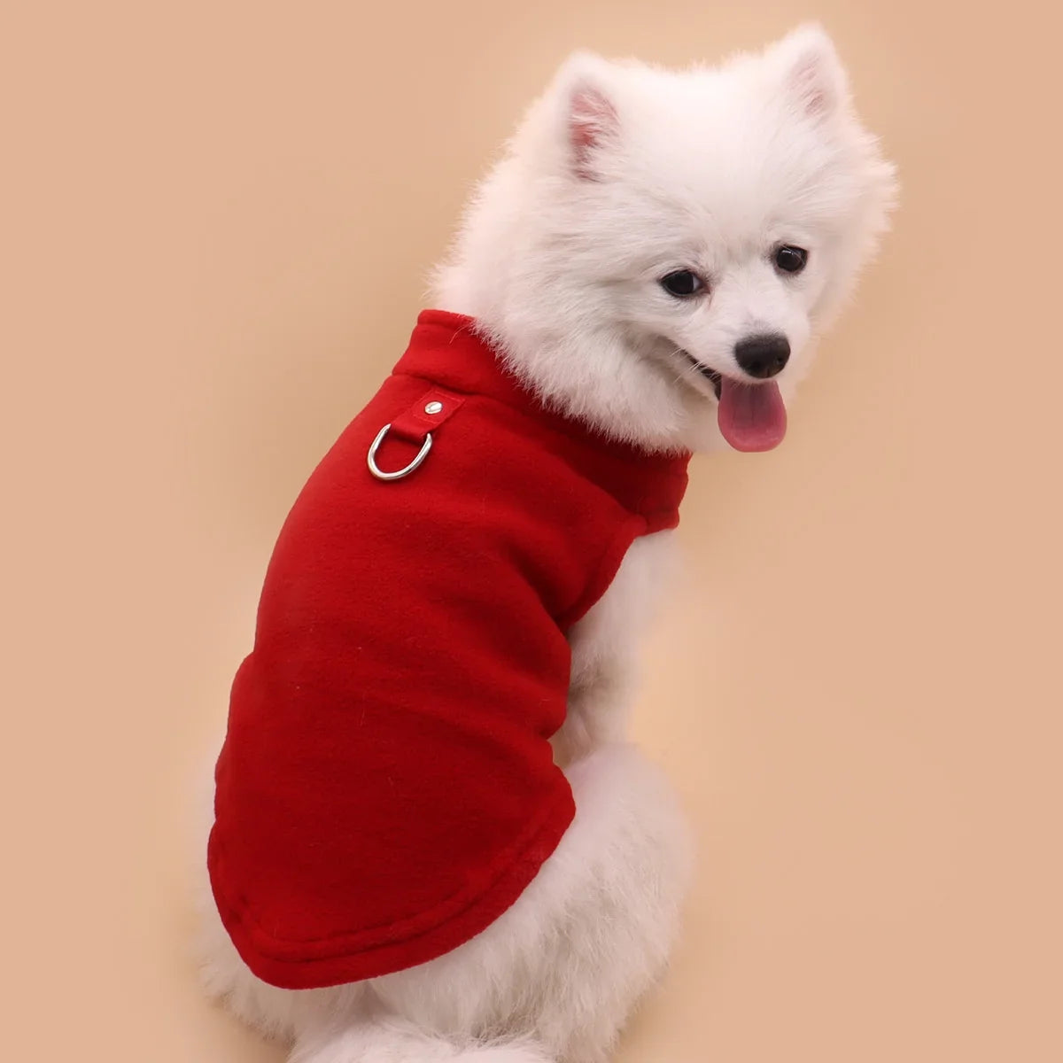 Fleece Vest Jacket for Small Dogs & Cats | Warm Winter Coat for Chihuahuas & French Bulldogs