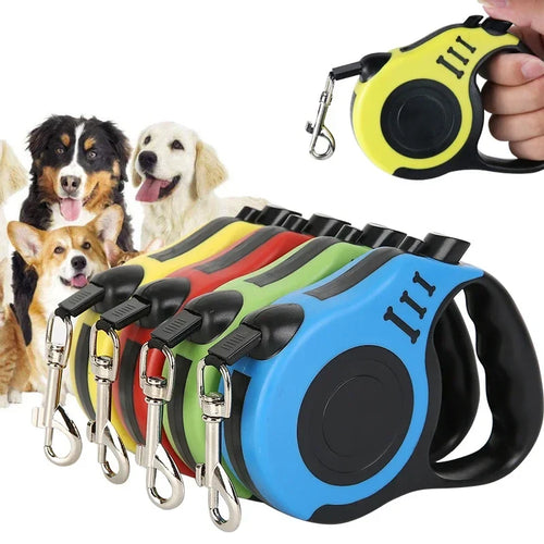 Retractable Dog Leash for Small to Medium Dogs