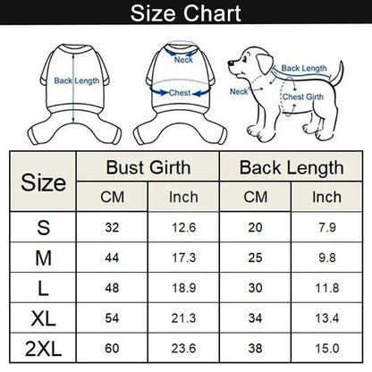 Reflective Waterproof Raincoat Jumpsuit for Small & Medium Dogs