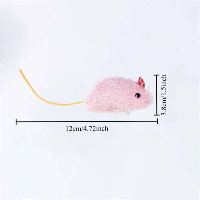 Mouse Shaped Cat Toys - 3 Pack