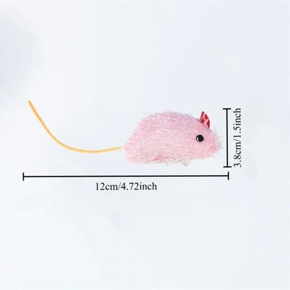 Mouse Shaped Cat Toys - 3 Pack