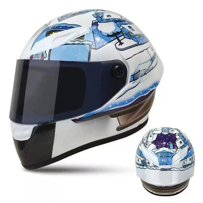 Full Face Pet Motorcycle Helmet for Cats & Small Dogs