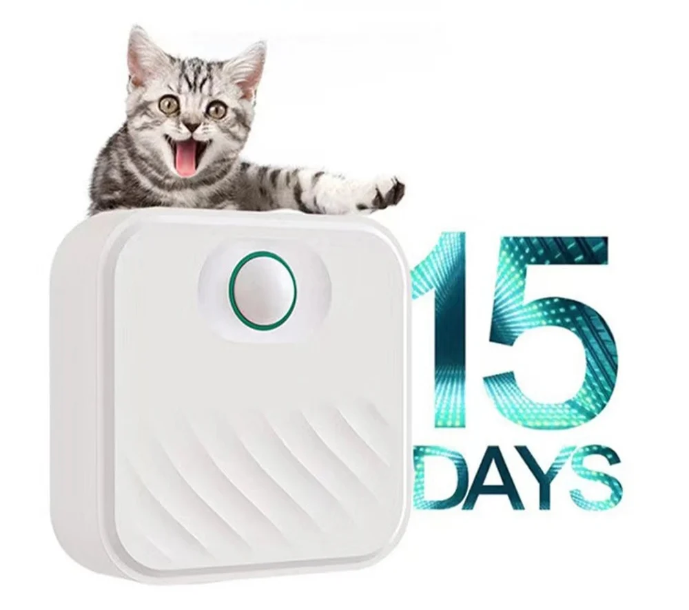 Smart Cat Litter Box Odor Purifier - Rechargeable Air Deodorizer