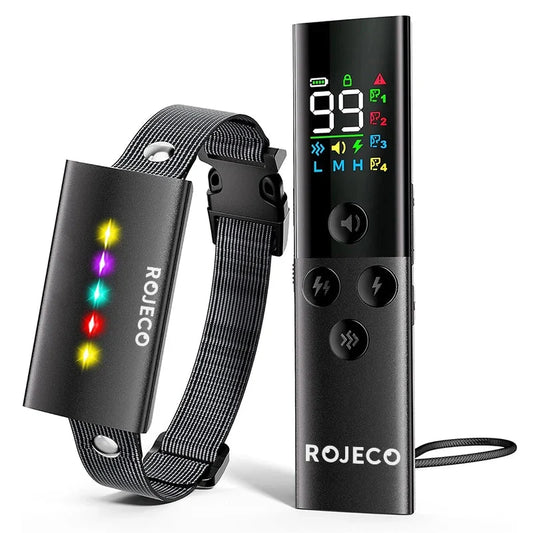 Remote Dog Training Collar — 1600ft Range, IP67 Waterproof & Bark Control