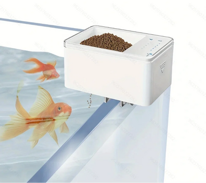 Automatic WiFi Fish Feeder with Smart Controls