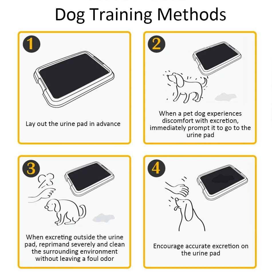 Absorbent Puppy Training Pee Pads — Disposable Dog Diapers for Indoor Use