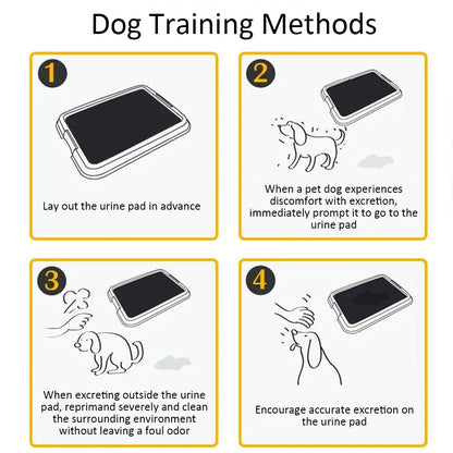 Absorbent Puppy Training Pee Pads — Disposable Dog Diapers for Indoor Use