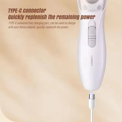 2-in-1 Pet Hair Clipper with Built-In Vacuum — Professional Grooming Trimmer for Dogs & Cats