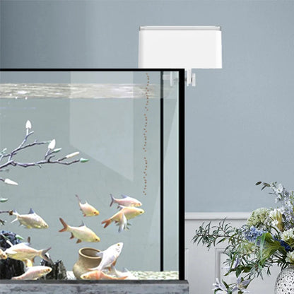 Intelligent Timed & Quantitative Automatic Fish Feeder — Ornamental Fish Food Dispenser