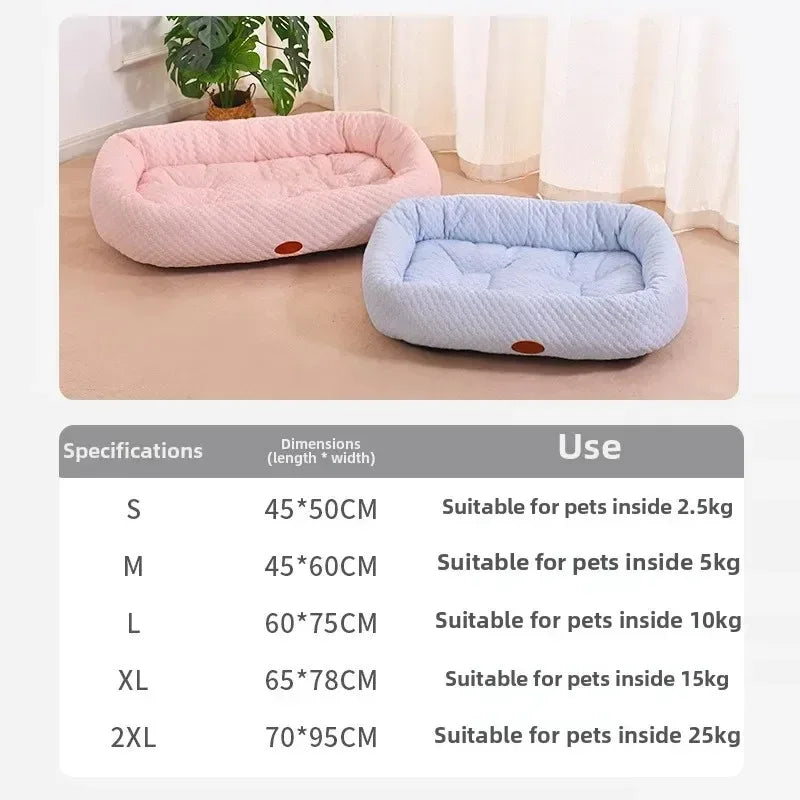 Advanced Cooling Pet Bed - Temperature Control Technology
