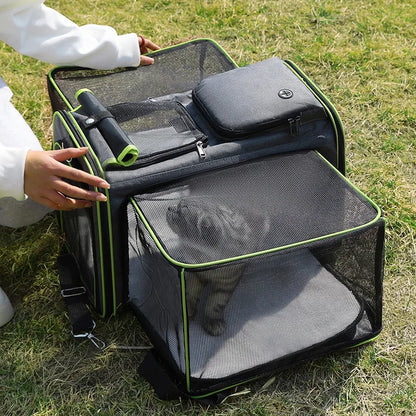 Foldable Large Capacity Pet Carrier Bag