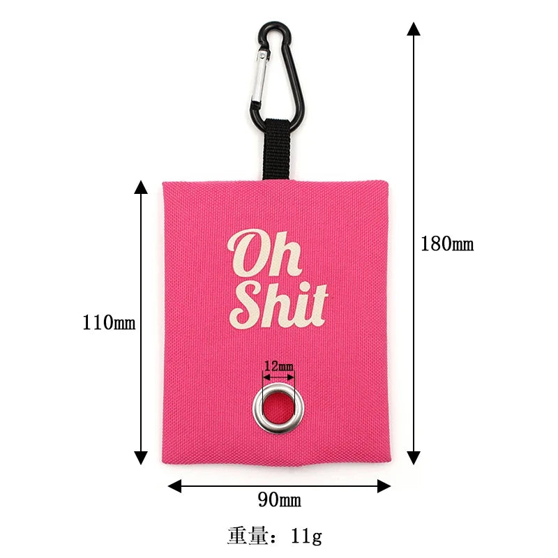 Canvas Dog Poop Bag Dispenser