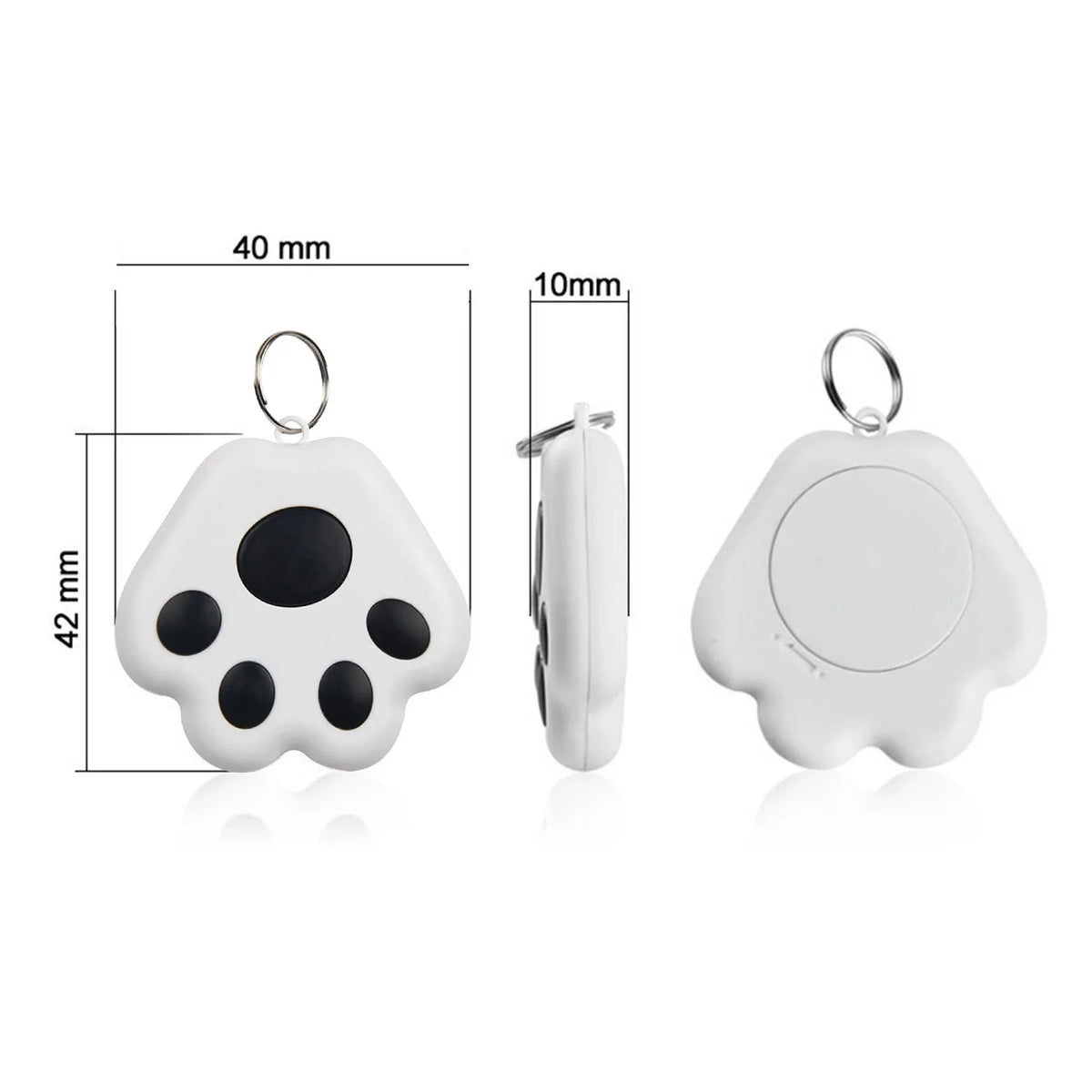 Bluetooth 5.0 Mini Anti-Lost Tracker Tag for Pets, Kids, Keys & Bags