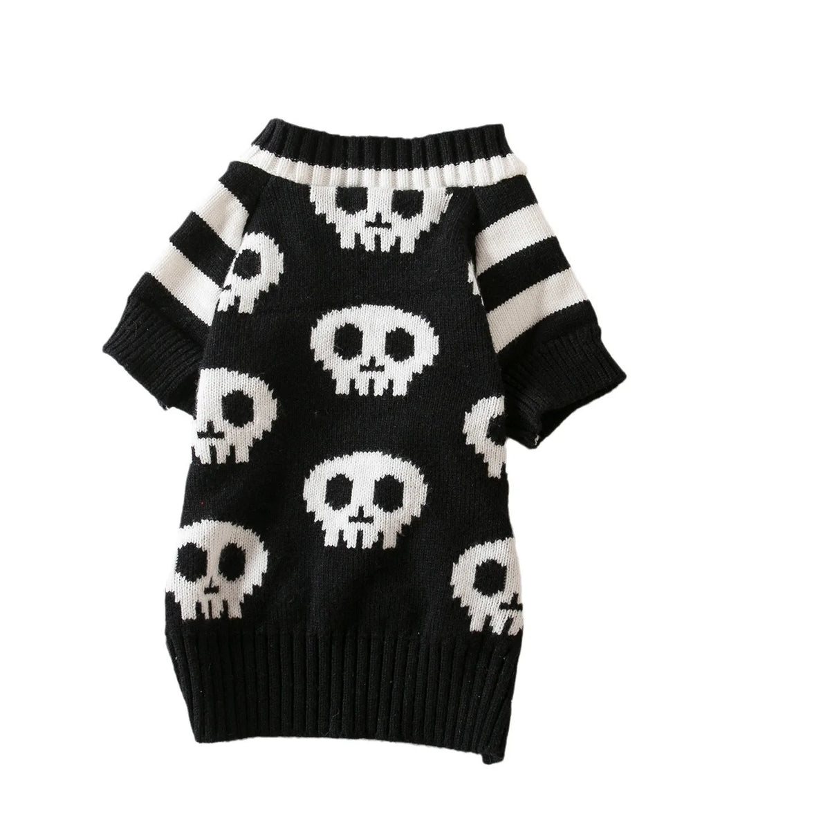 Halloween Skull Knitted Jumper for Cats & Dogs