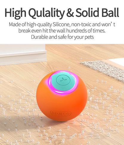 Smart Interactive Cat Ball - Automatic Rolling Electric Pet Toy