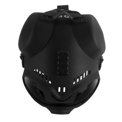 K9 Tactical Dog Helmet with Dual Goggles for Medium & Large Working Dogs