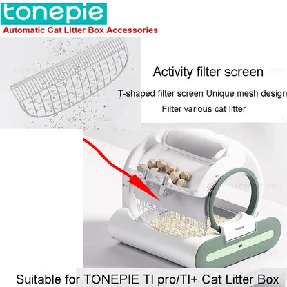 Replacement Filter Kit for TONEPIE TI PRO & TI+ Automatic Cat Litter Box