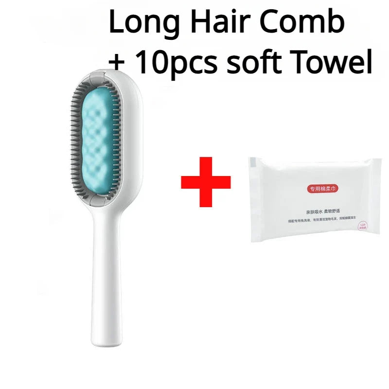 Double-Sided Pet Hair Removal Brush