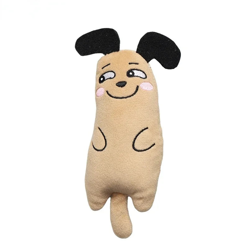 Catnip Chew Toy - Interactive Thumb Bite Toy for Dental Health and Play