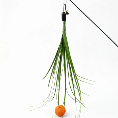 Grass Tassel Cat Wand Toy – Replacement Head
