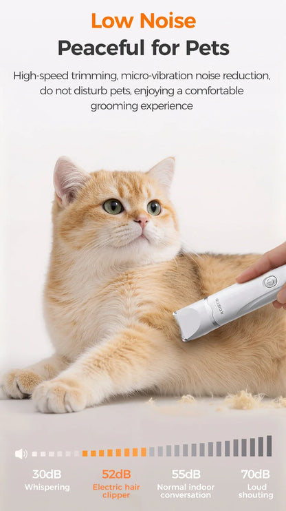 4-in-1 Electric Pet Grooming Kit for Dogs & Cats