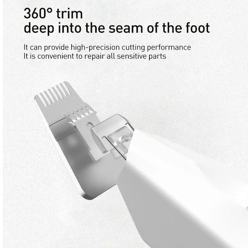 Professional Pet Hair Trimmer - Electric Dog Grooming Clippers