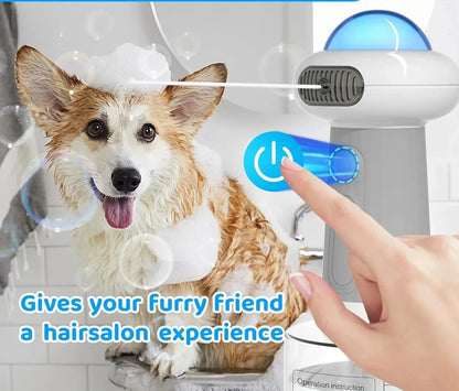 Electric Foaming Pet Shampoo Dispenser for Dogs & Cats
