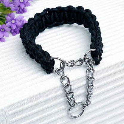 Durable Nylon Dog Collar for Medium to Large Dogs