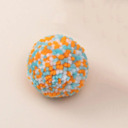 Cartoon Yarn Ball Cat Toy