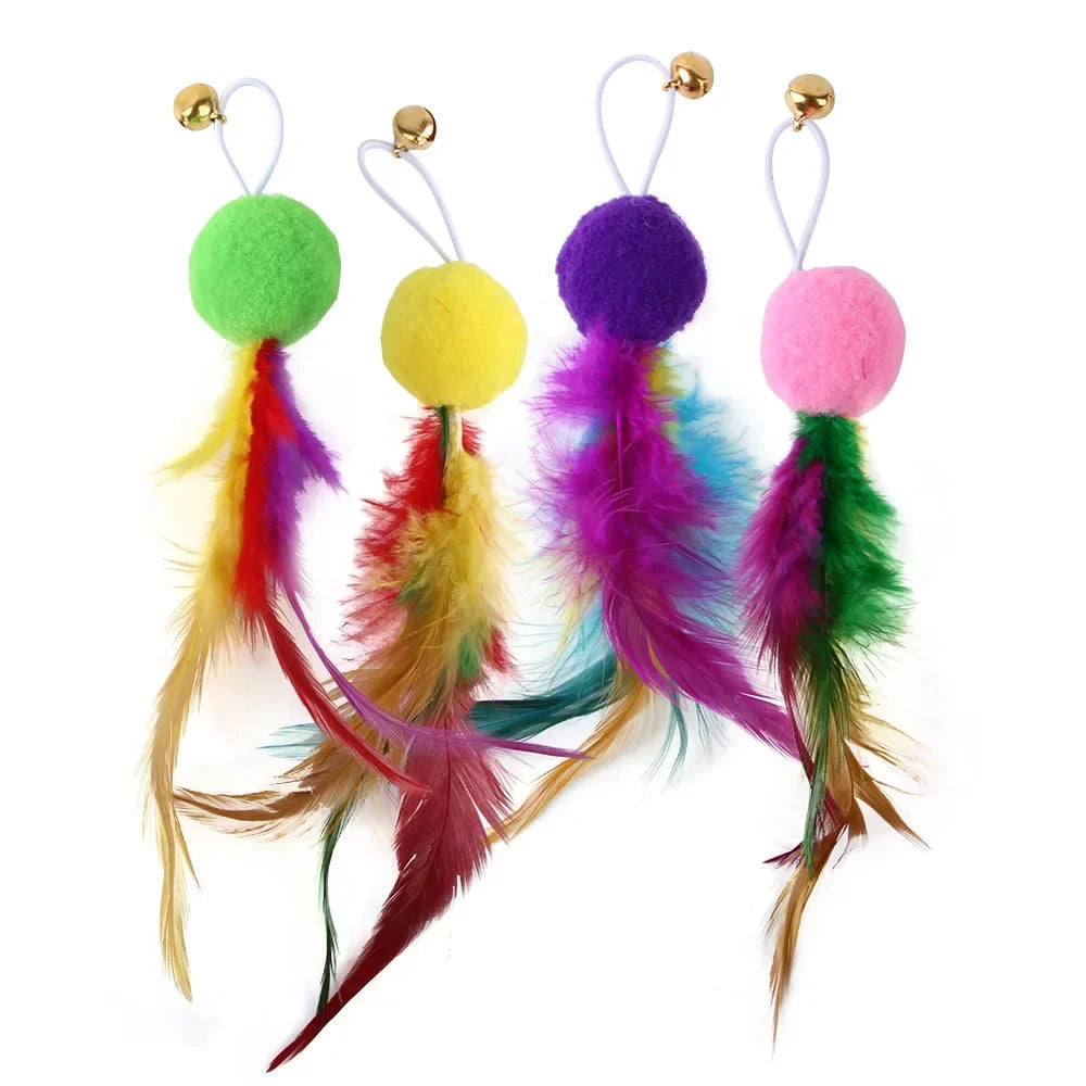 Cat Wand Toy 12-Piece Replacement Set