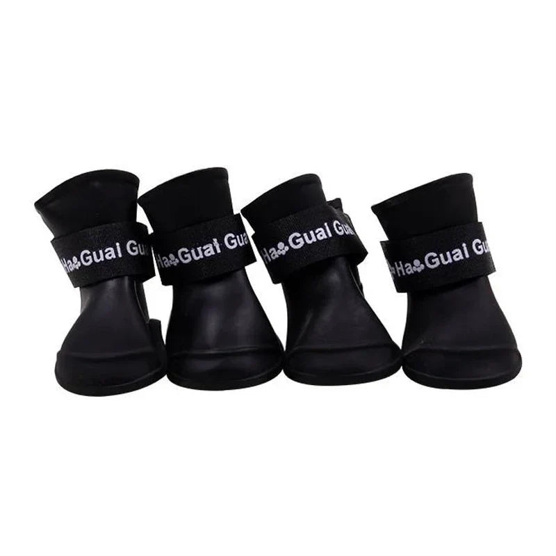 Silicone Waterproof Dog Rain Boots
