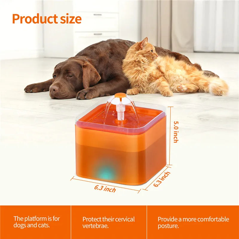 Smart WiFi Pet Feeder and Water Fountain Combo - 3.5L Food + 2L Water