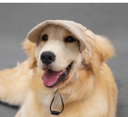 Pet Baseball Cap with Ear Holes | Adjustable Summer Sport Hat for Dogs & Cats