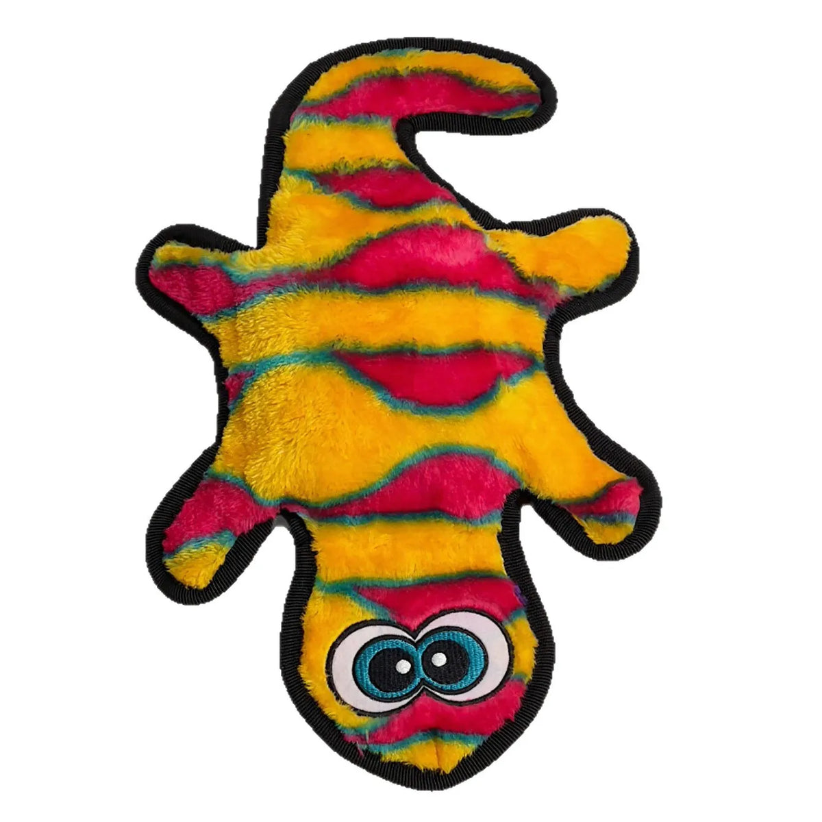 Plush Gecko Interactive Chew Toy for Small Dogs