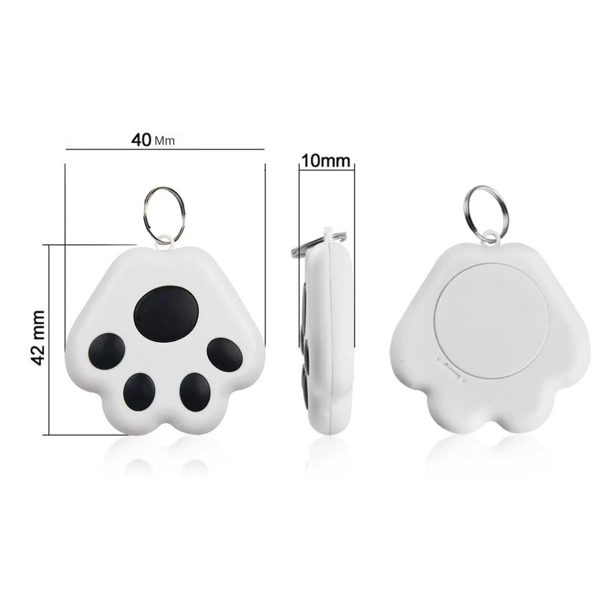 Bluetooth 5.0 Mini Anti-Lost Tracker Tag for Pets, Kids, Keys & Bags