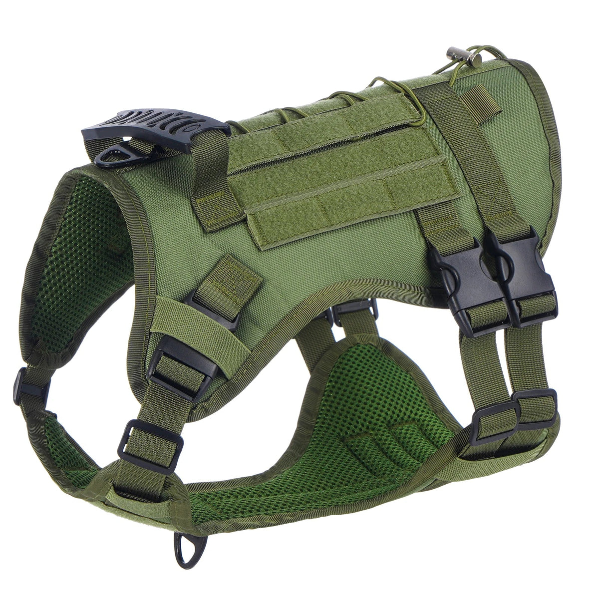 Tactical Chest Strap Dog Harness with Reinforcement Loop