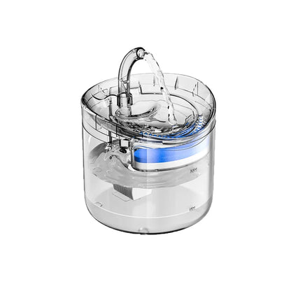 2L Motion-Sensor Pet Water Fountain with Activated Carbon Filter — USB Powered
