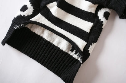 Halloween Skull Knitted Jumper for Cats & Dogs