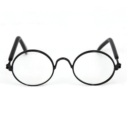 Vintage Round Pet Sunglasses for Cats & Small Dogs