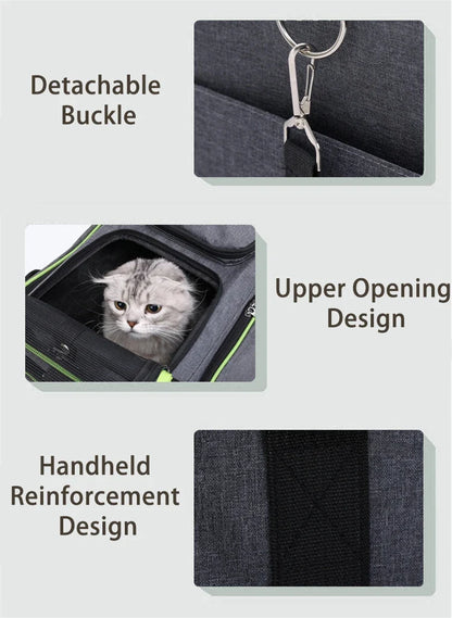 Foldable Large Capacity Pet Carrier Bag
