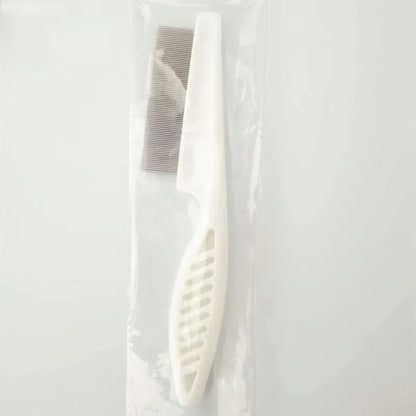 Stainless Steel Flea & Shedding Comb for Dogs & Cats