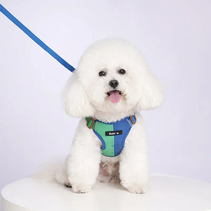 Reflective Adjustable Harness & Leash Set for Small & Medium Dogs & Cats