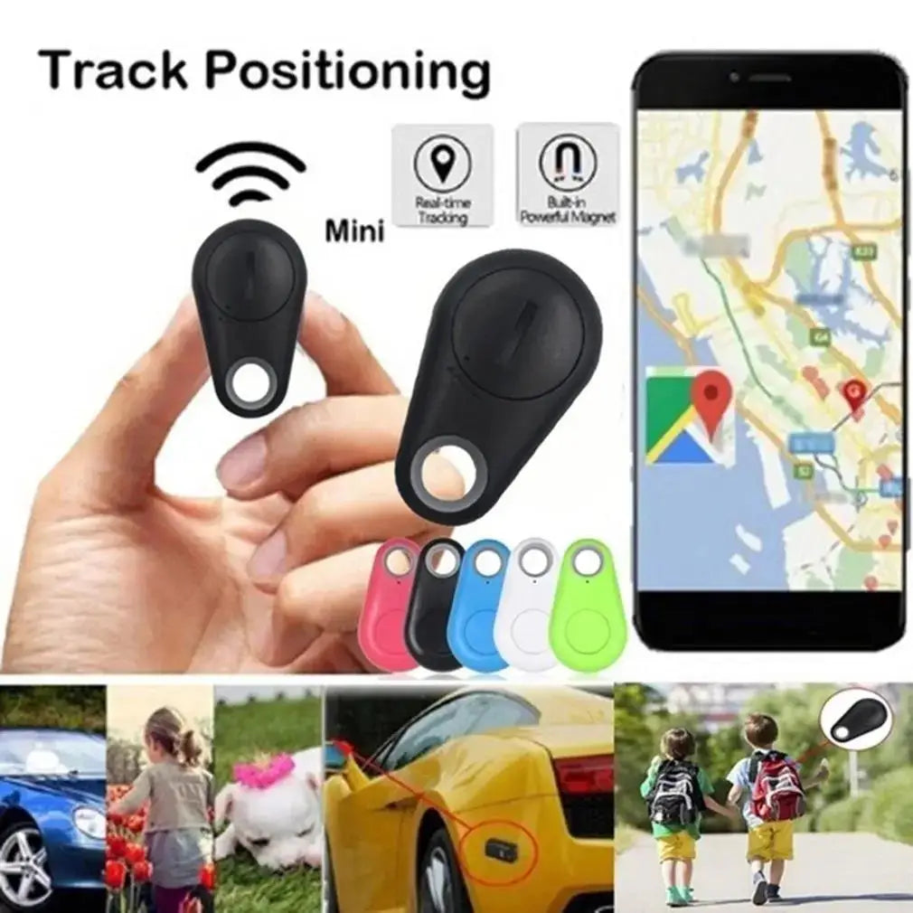 Bluetooth Anti-Lost Tracker Tags for Pets, Keys & Bags — Single to 5-Pack