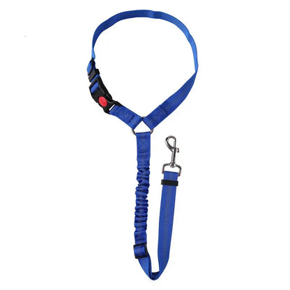 Reflective Dog Car Seat Belt and Walking Leash for Small Dogs