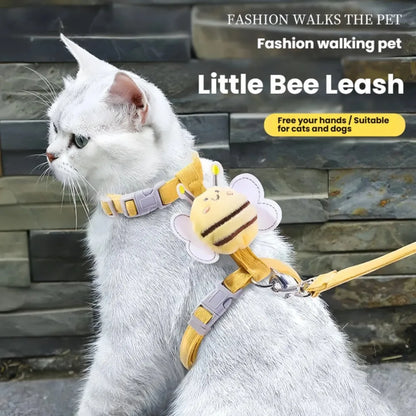 Escape-Proof Soft Mesh Cat Harness & Leash Set | Adjustable Padded Vest for Kittens, Small, Medium & Large Cats