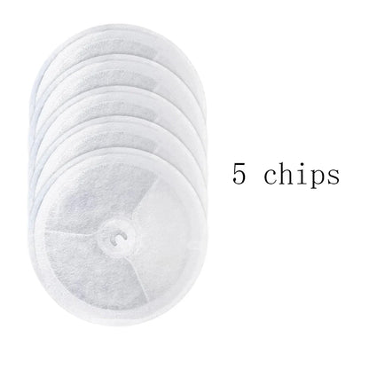 Activated Carbon Replacement Filter Chip Kit for Cat Water Dispensers — 5pc / 10pc