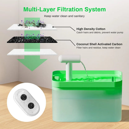 Automatic Pet Water Fountain with Sensor