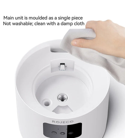 4.5L Smart Pet Feeder with Voice Recording & WiFi App Control
