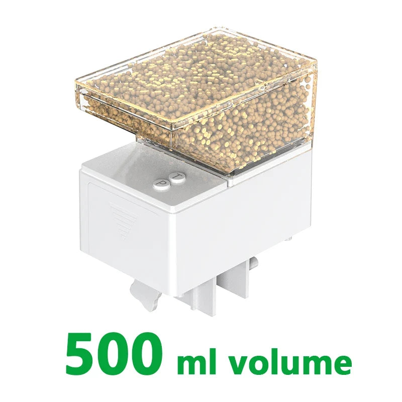 Adjustable Automatic Fish Feeder – Quantitative Aquarium Feeder for Goldfish & Indoor Tanks