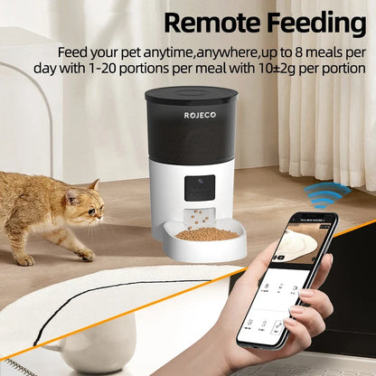 3L Smart Automatic Pet Feeder with HD Camera & WiFi